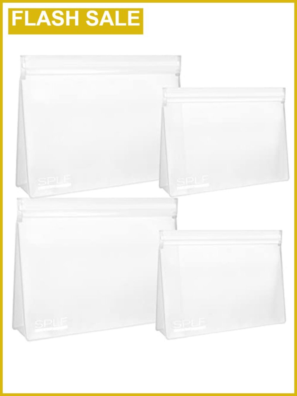 TSA Approved Leakproof Clear Toiletry Bag 4 Pack PEVA Travel Quart Zipper